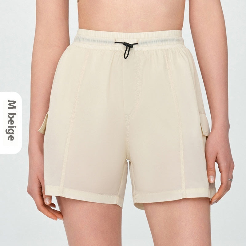 Lightweight Windproof Pocket Workout Shorts