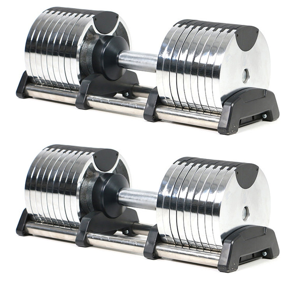 Home Plating Adjustable Dumbbell