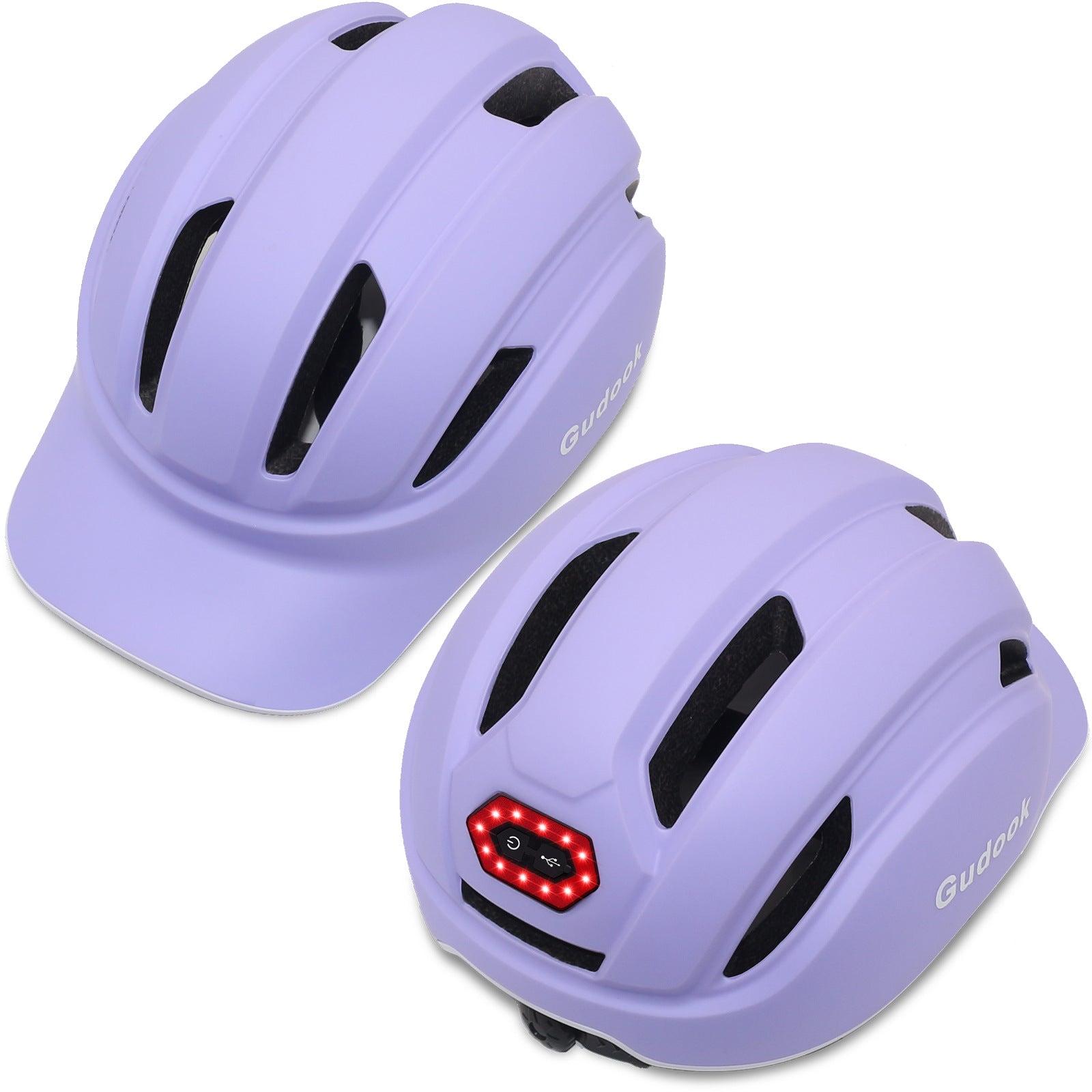 Peaked Cap Bicycle Riding Helmet Electric Scooter Commuter Breathable Helmet Women